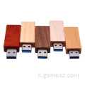 Chiavetta USB 3.0 in legno Memory Stick